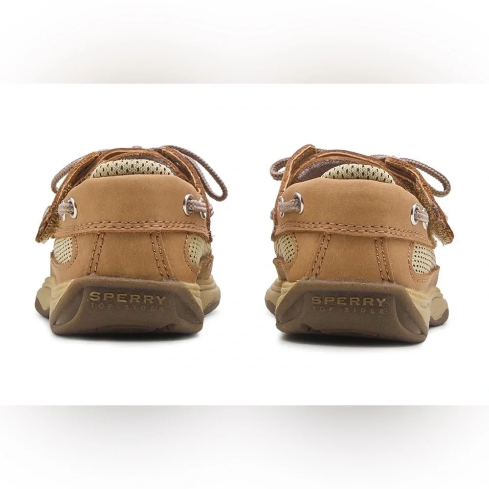 ✨Host Pick✨Kids Tan Sperry’s in size 7
